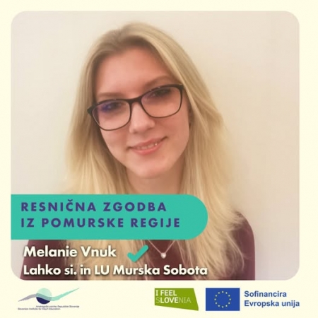 Melanie Vnuk – z vztrajnostjo do sanjske službe