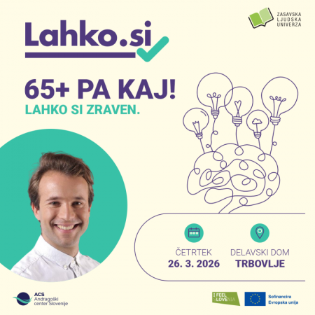 65+ PA KAJ! LAHKO SI ZRAVEN.