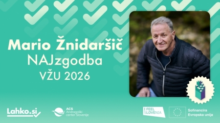 Mario Žnidaršič – NAJzgodba vseživljenjskega učenja 2026 